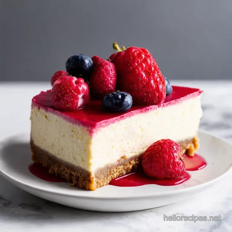 Summer Berry NoBake Cheesecake Dream
