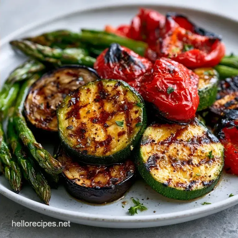 Smoky Summer Grilled Vegetable Side