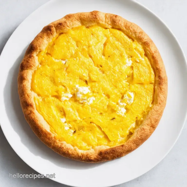Sunny Yellow Squash and Ricotta Galette with Fresh Herbs