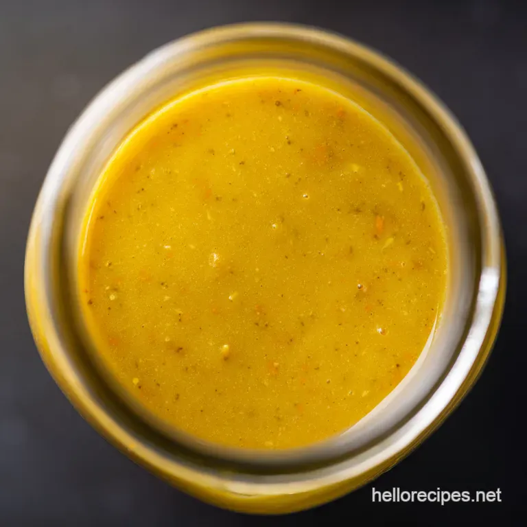 Sunshine Carrot Ginger Dressing