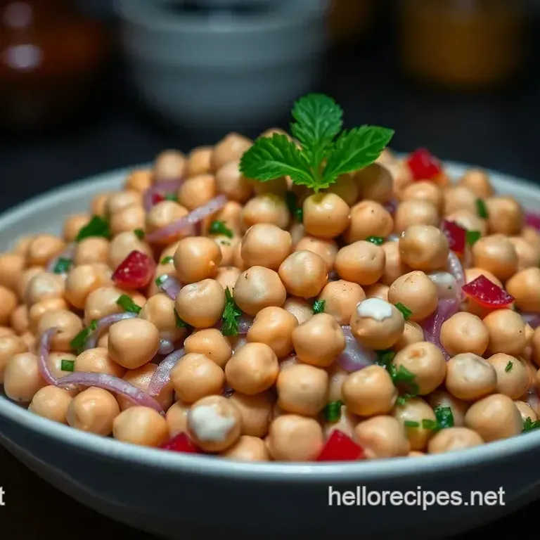 Sunshine Chickpea Salad