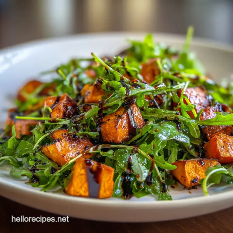 Sweet Potato Arugula Salad Recipe