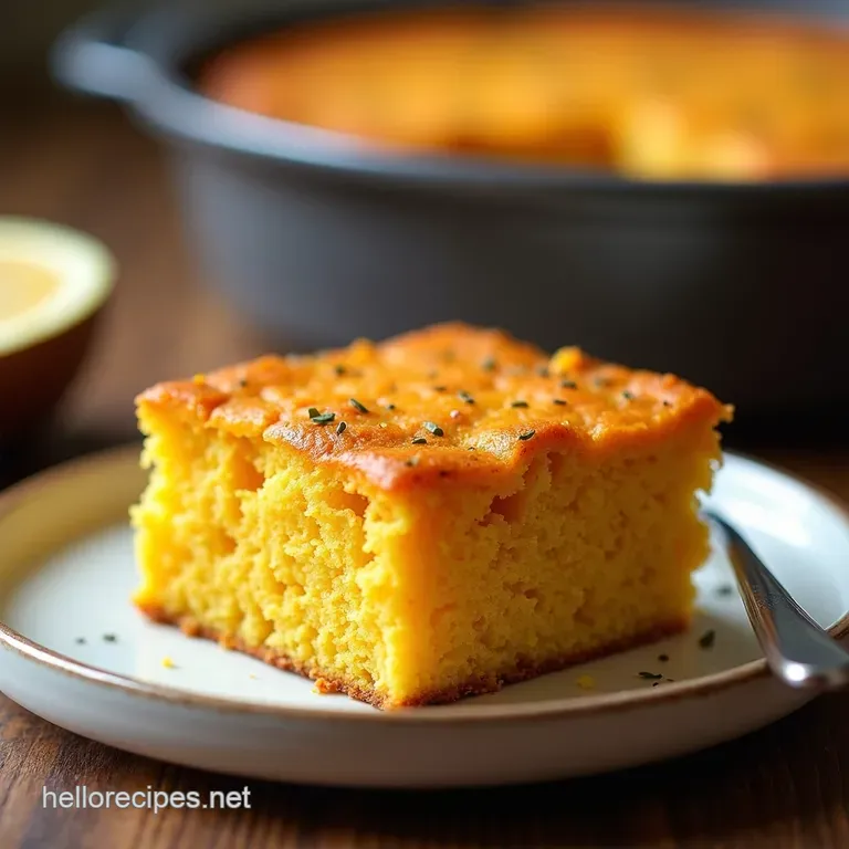 Sweet Potato Sunshine Cornbread