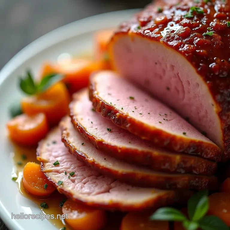 The Showstopper Truly Tender HoneyBaked Ham with a Crackling Glaze