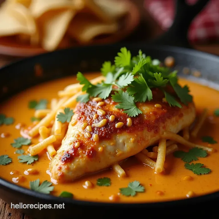Texas Roadhousestyle Butter Chicken Skillet presentation