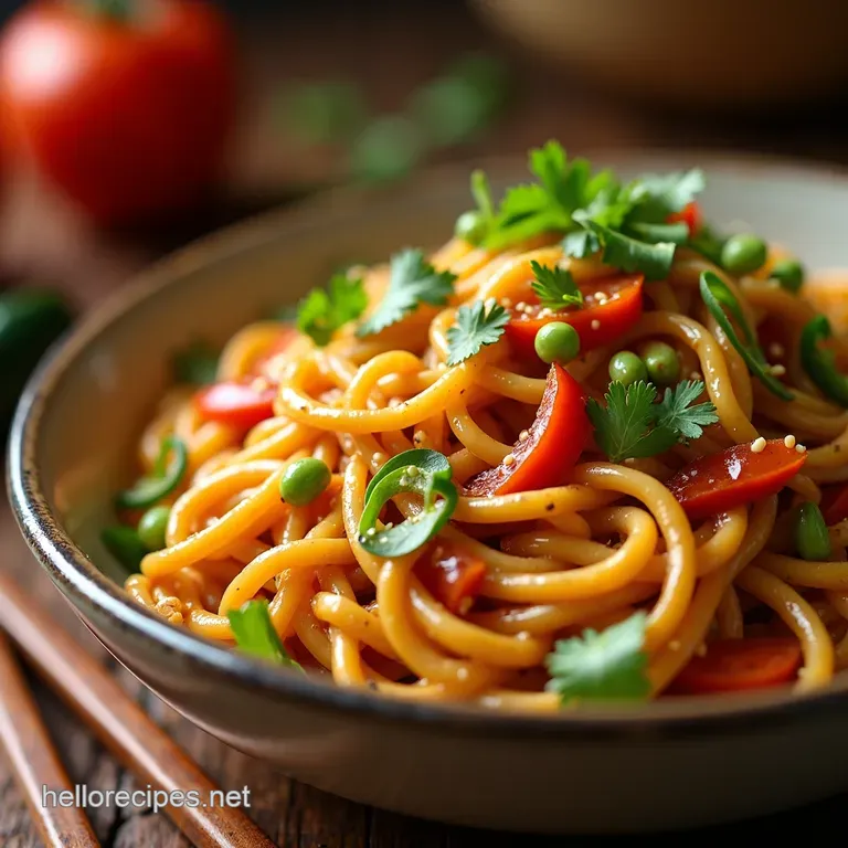 The 15Minute Speedy Chefs Lo Mein Faster Than Delivery presentation