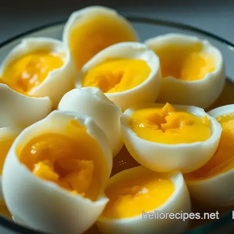 The Absolute Easiest Peel Hard Boiled Eggs (Seriously!)