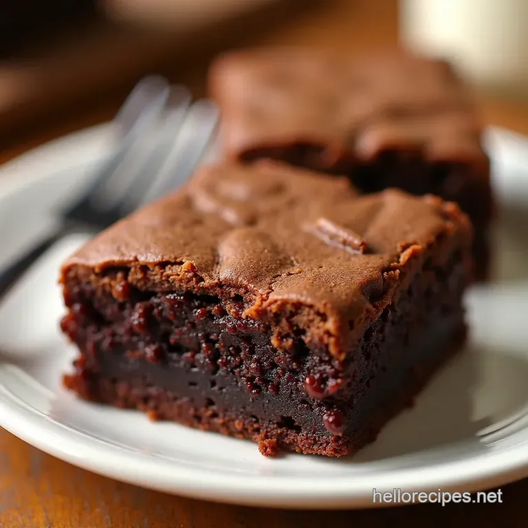 The Absolutely Best Fudgy Brown Butter Brownies Guaranteed to Impress presentation