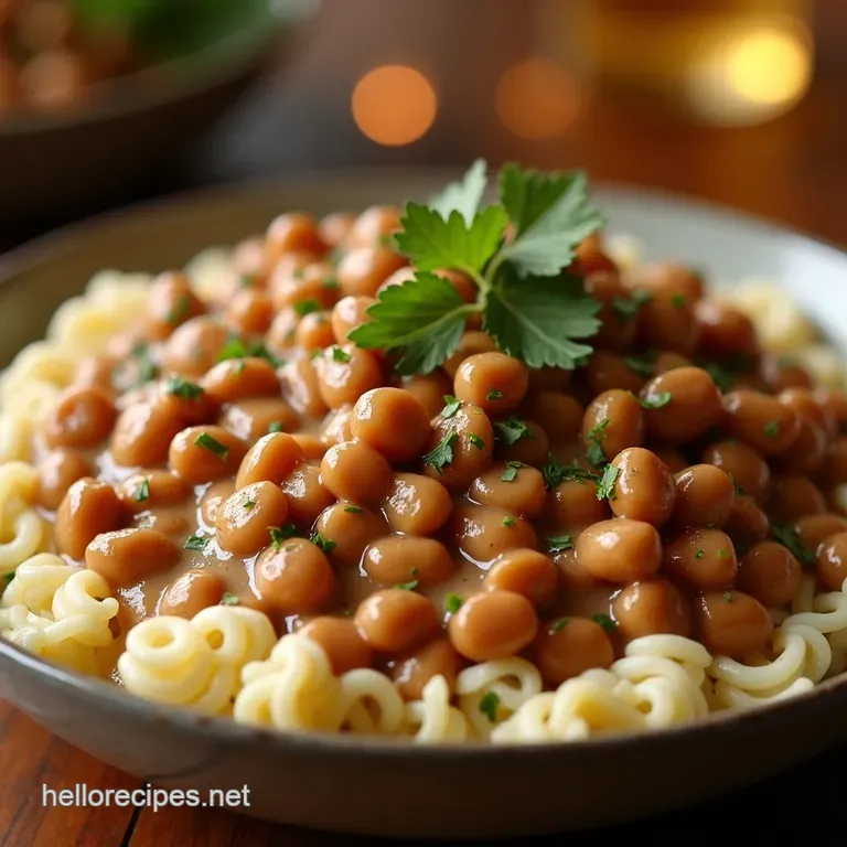 The Best Creamy Southern Black Eyed Peas presentation