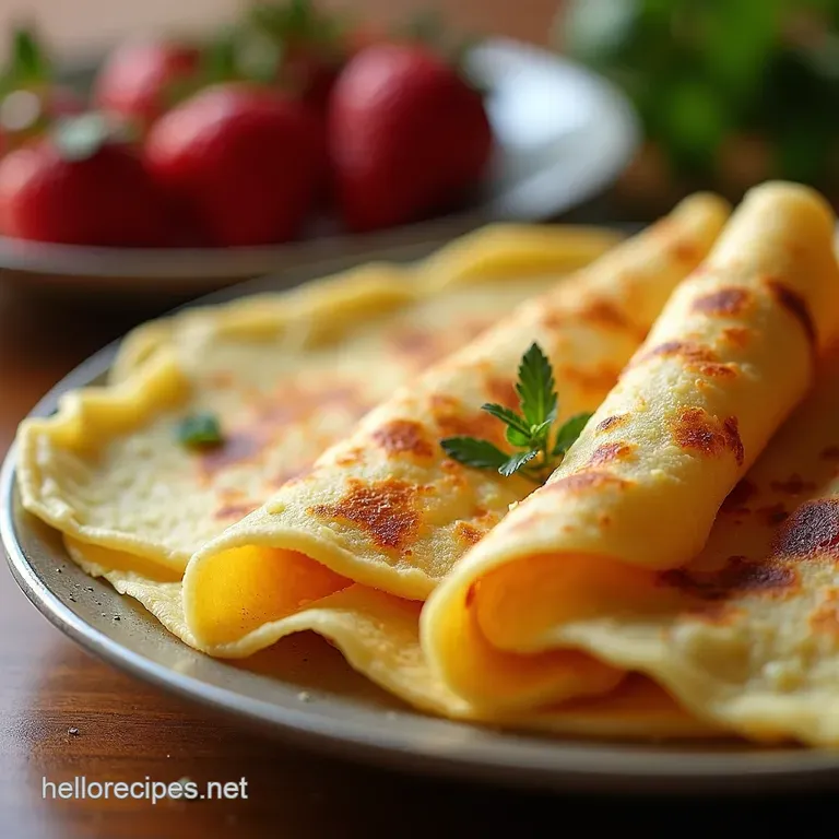 The Best French Cr&ecirc;pes a Simple Guide to Paperthin Perfection presentation
