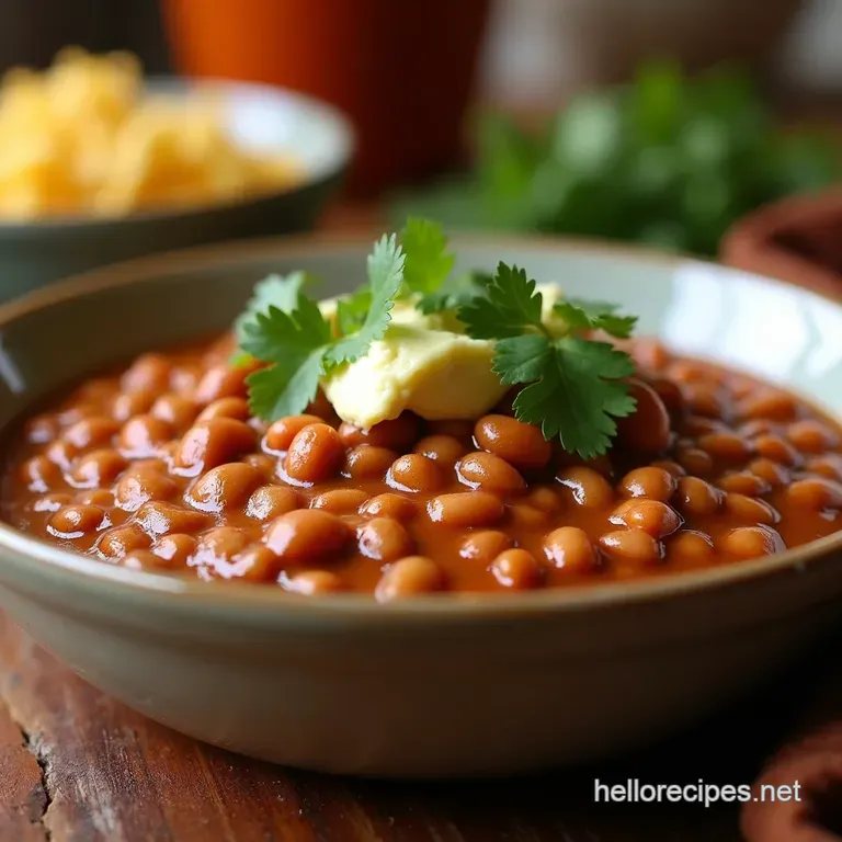 The Best Homemade Refried Beans Creamy Smoky and Absolutely Proper presentation