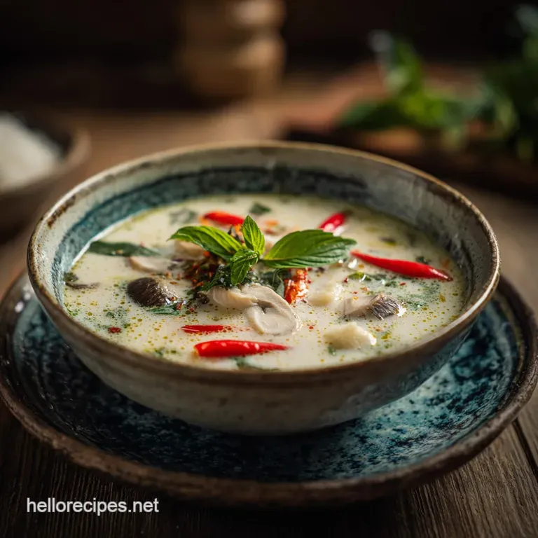 The Best Thai Coconut Soup: Silky and Aromatic