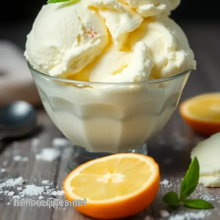 The Easiest Homemade Vanilla Ice Cream (That s Actually Delicious) presentation