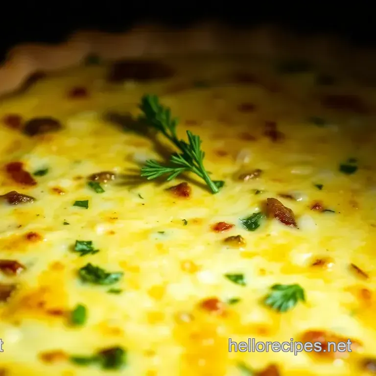 The Effortless Crustless Quiche: Flavour Without the Fuss