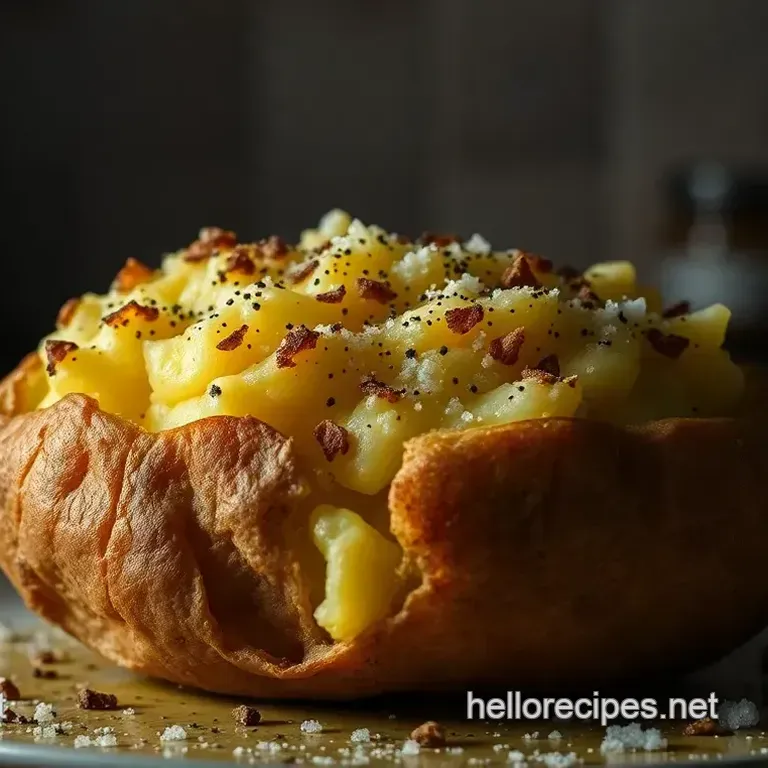 The Fluffiest Crispiest Baked Potato (The Only Recipe You ll Ever Need!)