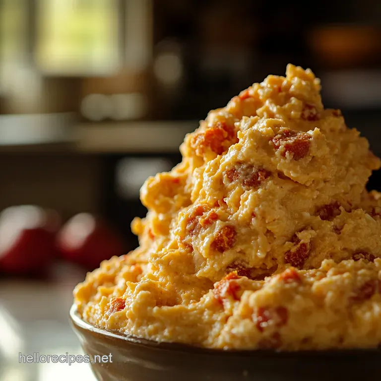 The Gold Standard Chefs Ultimate Pimento Cheese Spread presentation