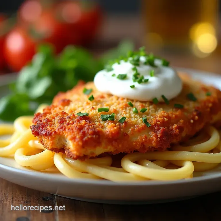 The Golden Crumb Crispy Juicy Chicken Parmesan the Weeknight Winner presentation