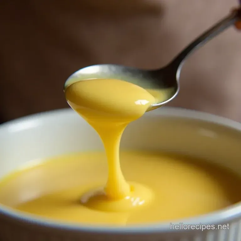 The Great British Bake off Winner Foolproof Cr&egrave;me Anglaise presentation