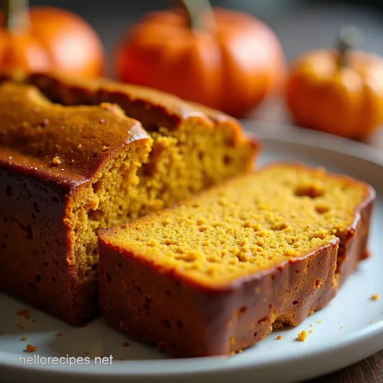 The Great British BakeOff Winning Moist Pumpkin Loaf