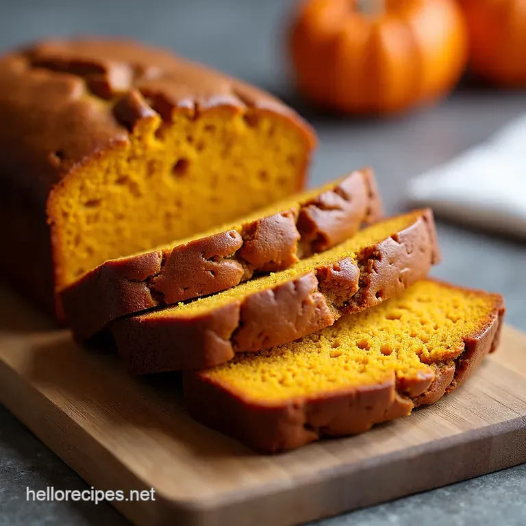 The Great British BakeOff Worthy UltraMoist Classic Pumpkin Bread