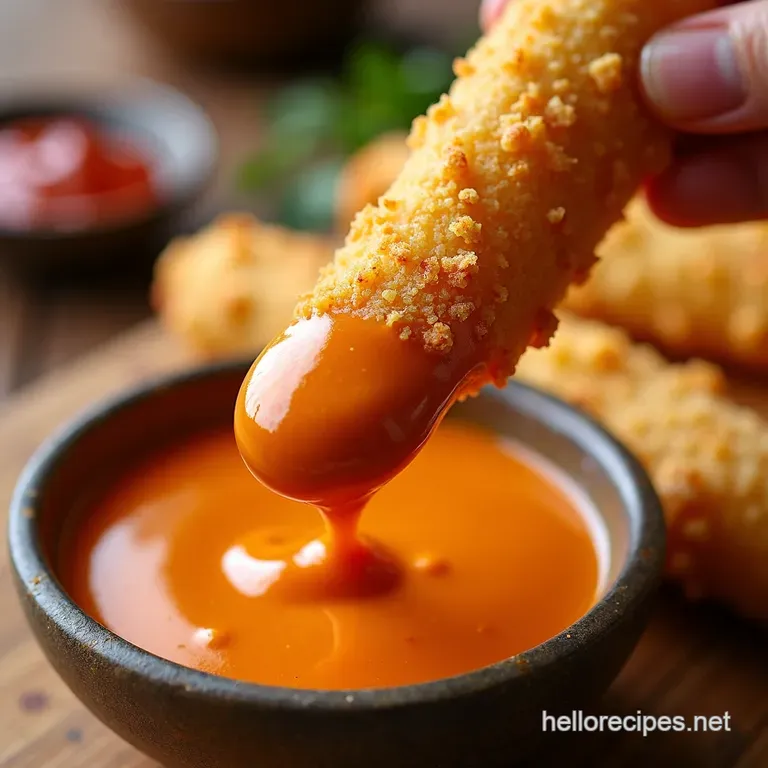 The Only Recipe You Need Killer Homemade Canes Style Dipping Sauce presentation