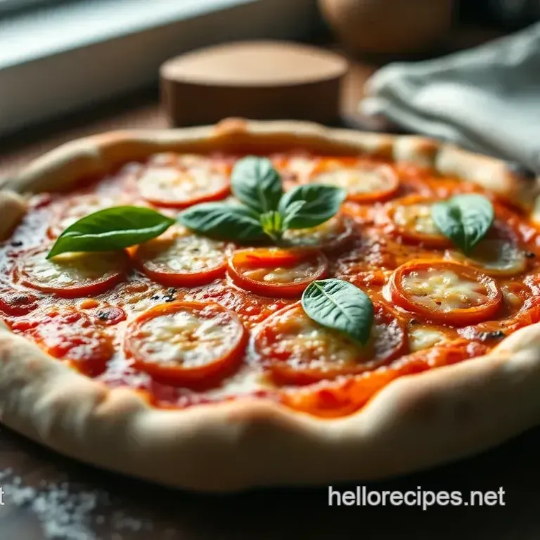 The Perfect Homemade Margherita Pizza
