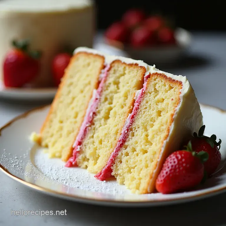 The Perfect Victoria Sponge Cake