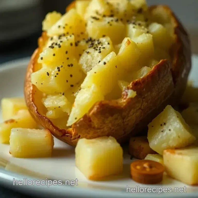 The Perfectly Fluffy Baked Potato (Every. Single. Time.) presentation