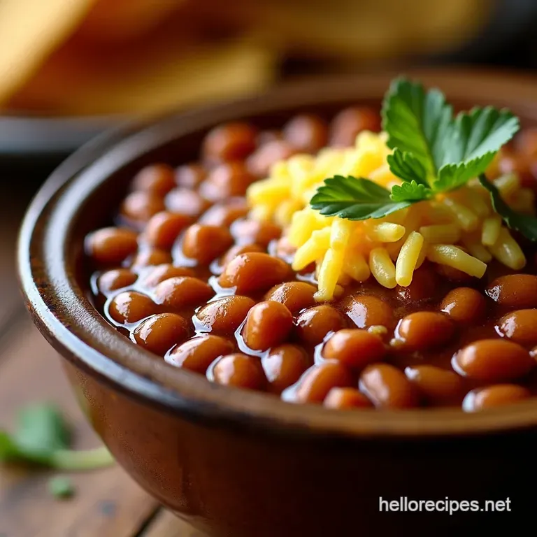 The Proper Job Authentic Slowsimmered Refried Beans Frijoles Refritos presentation