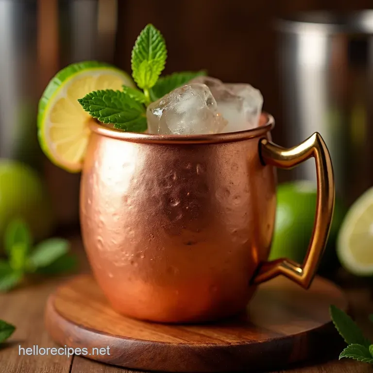 The Quintessential Copper Mug Kick a Truly Classic Moscow Mule presentation