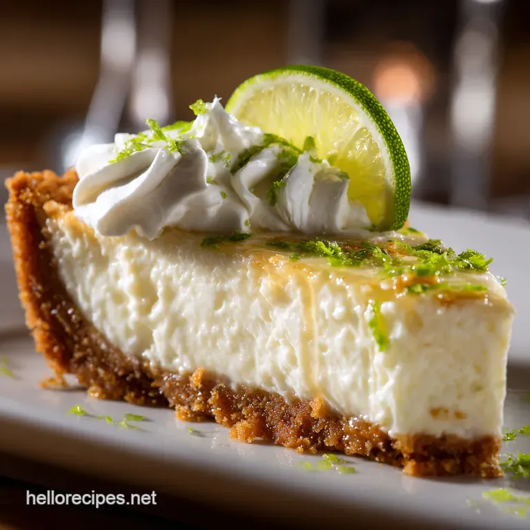 The Riviera Key Lime Pie Sharp Sweet and Supremely Refreshing