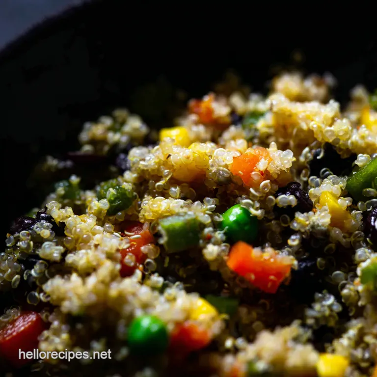 The Smashing Quinoa Power Bowl presentation