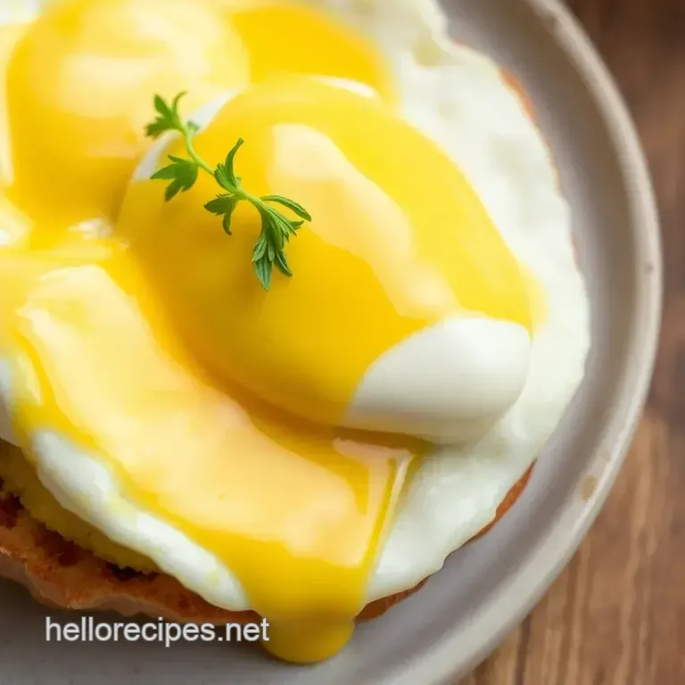 The Ultimate Classic Eggs Benedict presentation