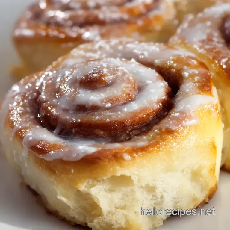 The Ultimate Comfort Cinnamon Rolls presentation