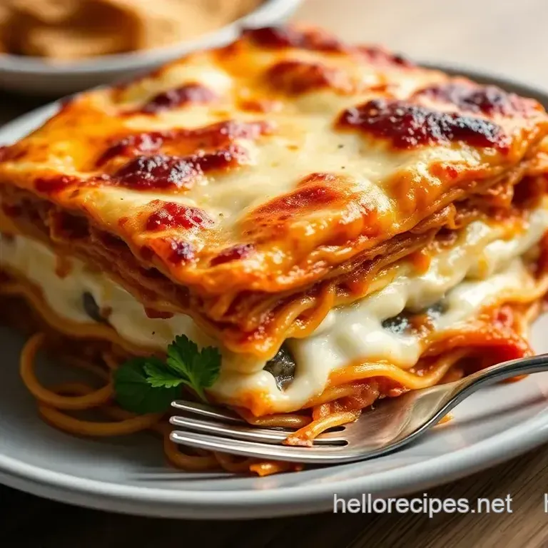 The Ultimate Comfort Lasagna