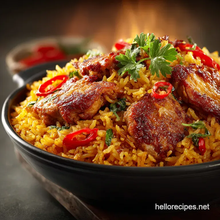 The Ultimate FallOffTheBone Tender Chicken Biryani