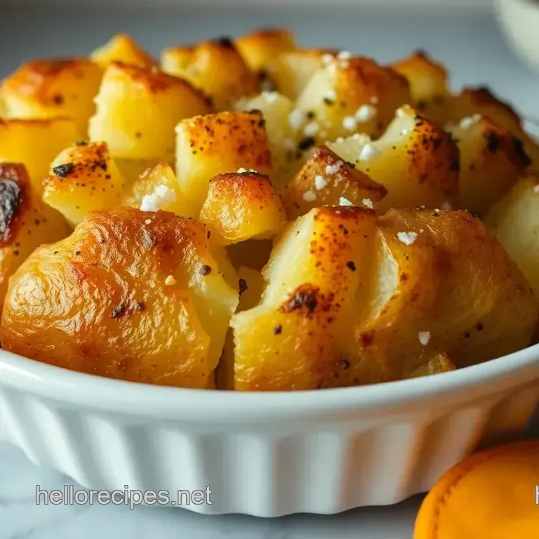 The Ultimate Fluffy & Crispy Oven-Baked Potato