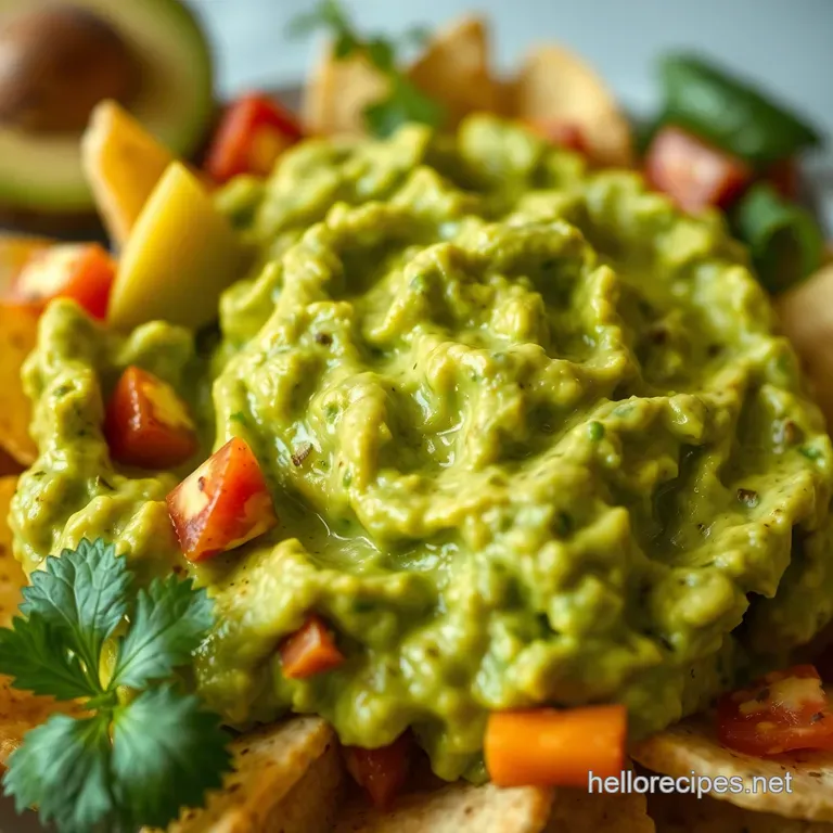 The Ultimate Homemade Guacamole