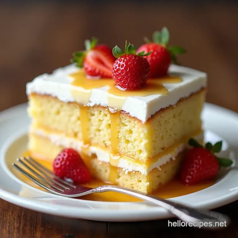 The Ultimate Tres Leches Cake A Slice of Heaven