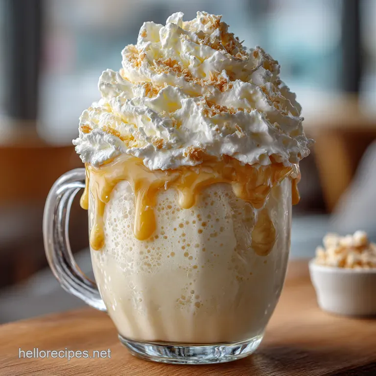 The Ultimate Vanilla Bean Dream a Classic Milkshake Recipe presentation