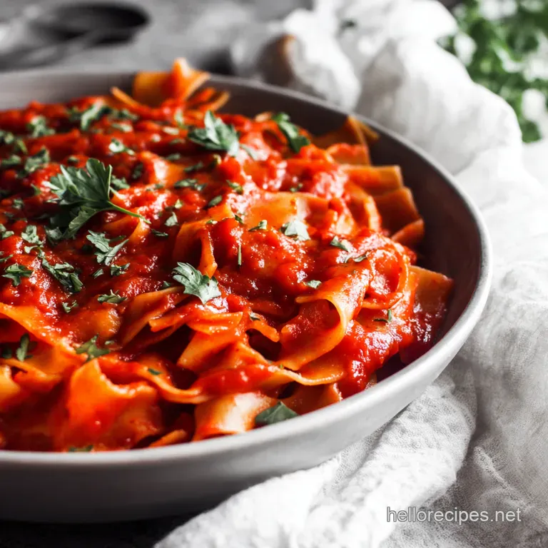 The Ultimate Weeknight Marinara a Fromscratch Classic presentation