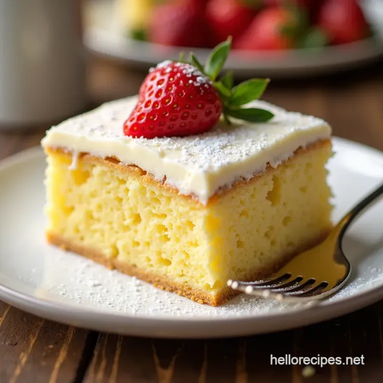 Tres Leches Cake Your Easy Slice of Heaven