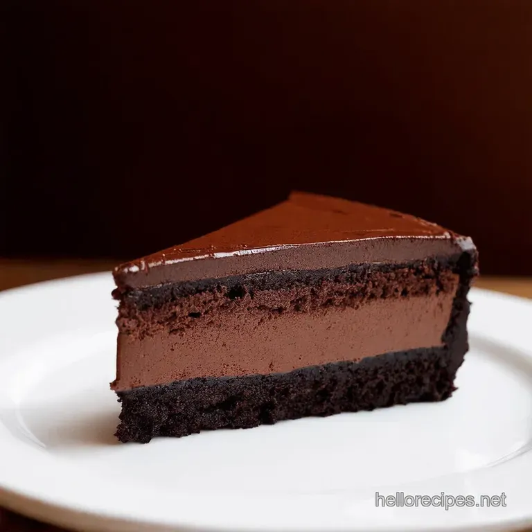 Triple Threat Chocolate Mousse Cake Decadence Defined