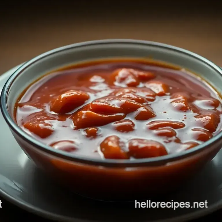 Tropical Hawaiian BBQ Sauce