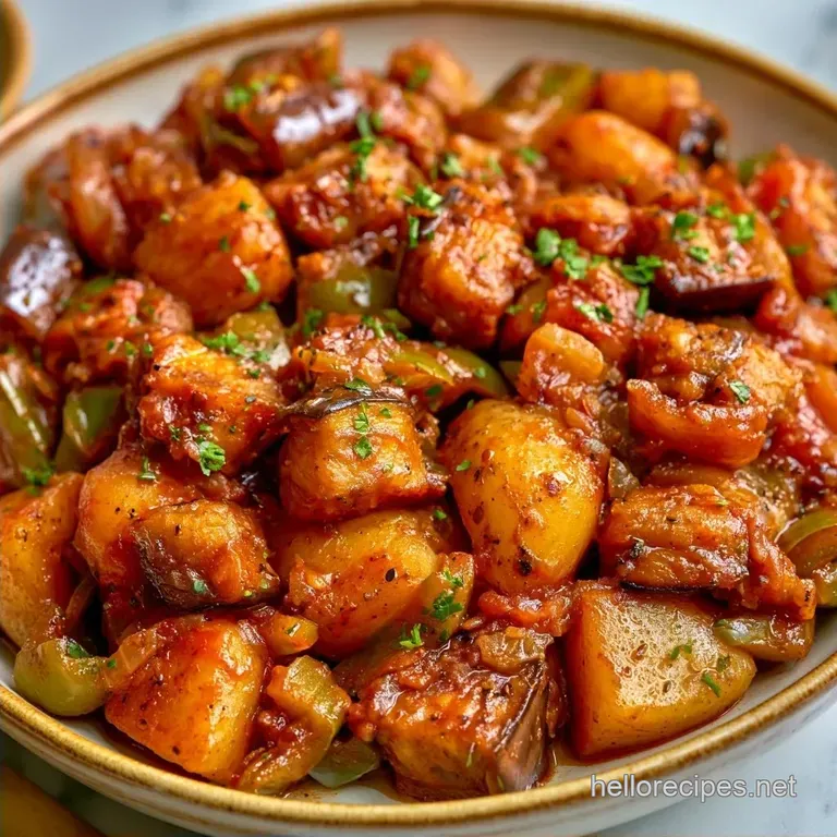 Hearty Turkish Eggplant Stew