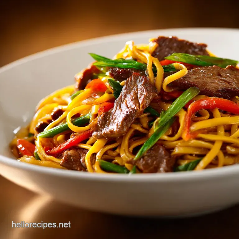 Beef Lo Mein: Wok-Tossed Perfection for Restaurant Quality at Home