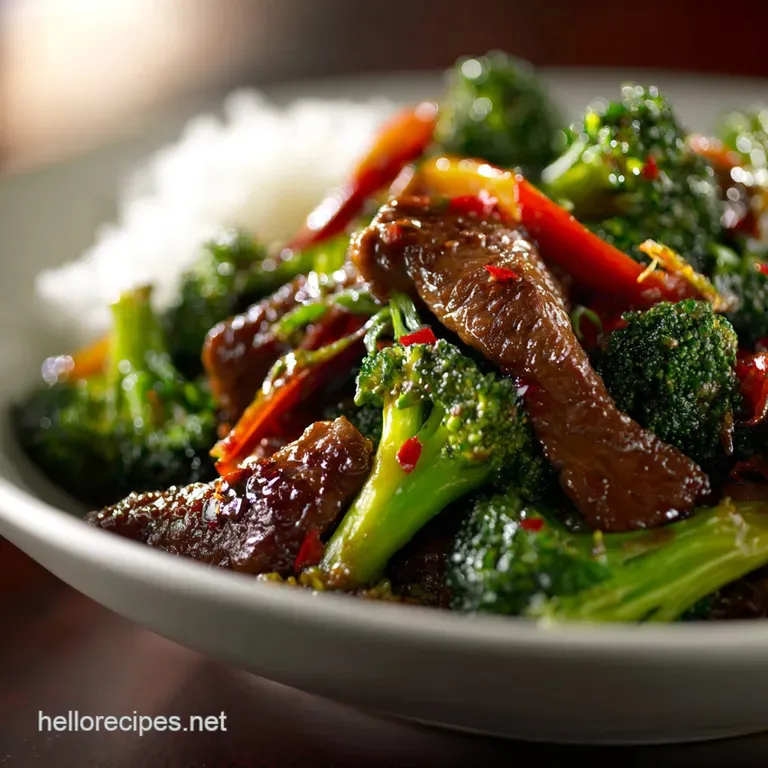 The Ultimate Restaurantstyle Beef and Broccoli Stir Fry Glossy Tender and Quick presentation