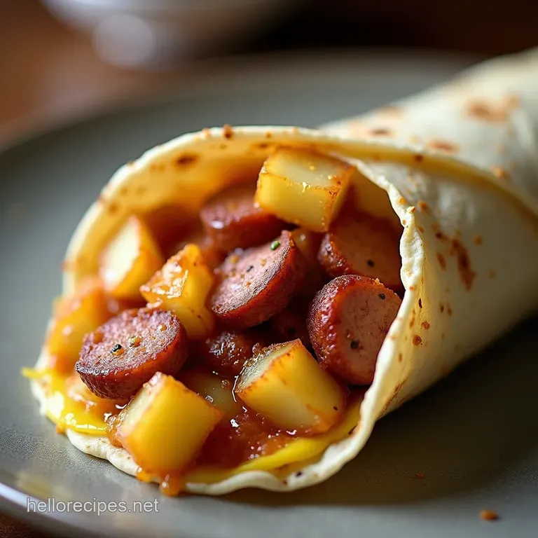 The Ultimate Weekend Warrior Breakfast Burrito
