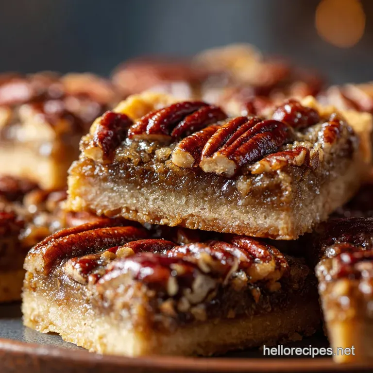 Pecan Pie Bars Proper Decadence with Buttery Shortbread Crust