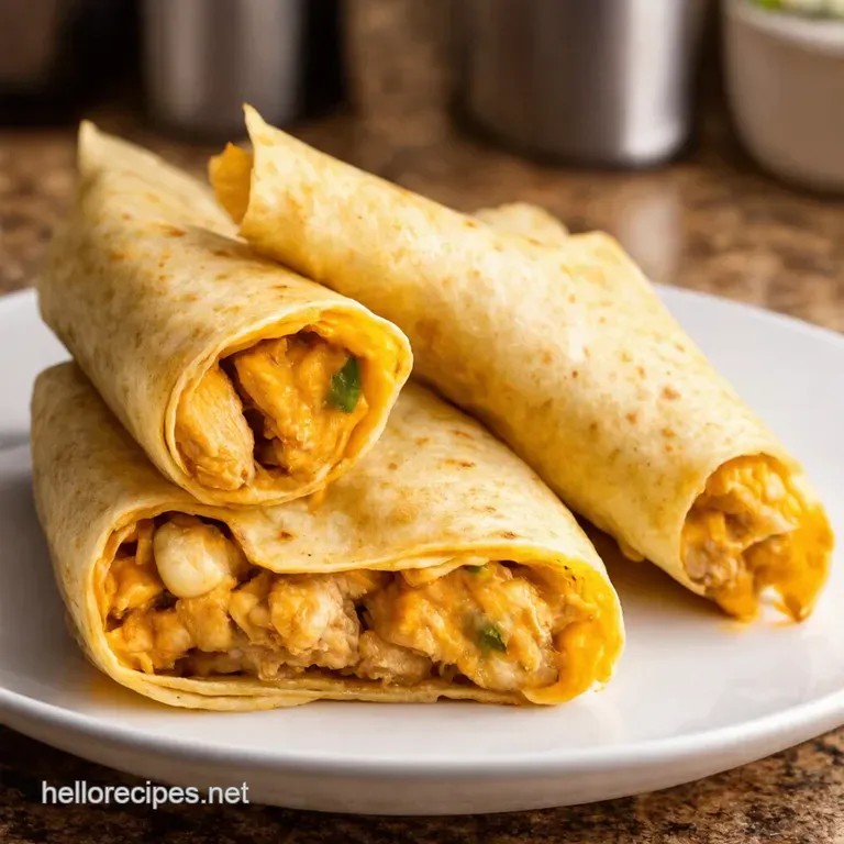 Ultimate Cheesy Garlic Chicken Wraps Badda Bing Badda Boom presentation